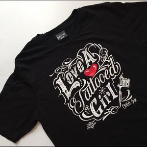 Tattooed Girls Cartel Ink T Shirt - XL